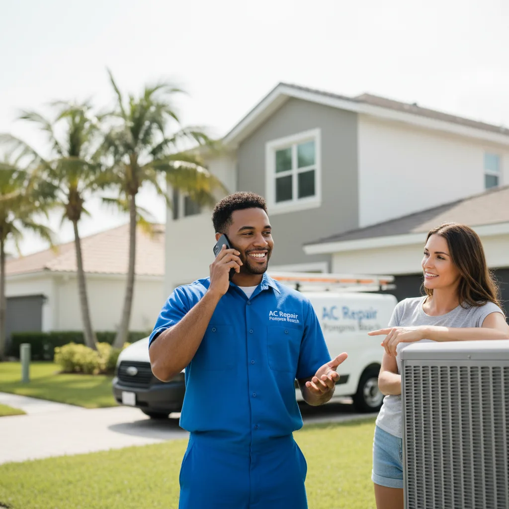 AC Repair Pompano Beach customer support in Lauderdale-By-The-Sea